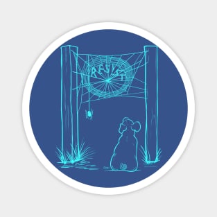 Charlotte Says RESIST dark version Magnet